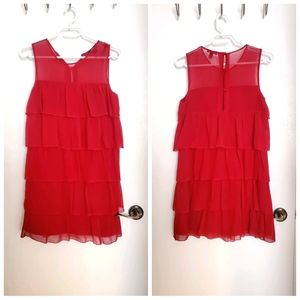 Red dress from JACOB